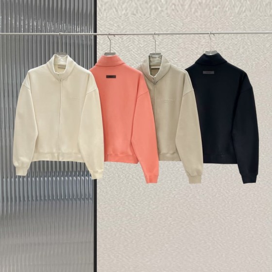Fear of God Essentials Full-Zip Mock Neck Jacket